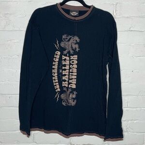 Harley Davidson Long-Sleeve Tee Shirt L
